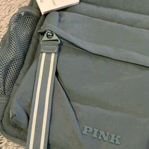 Victoria’s Secret PINK quilter puffer backpack Niagara Falls color new with tags